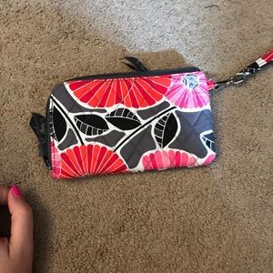 Vera Bradley Dual Zipper Wristlet